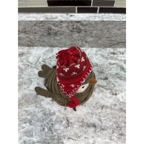 2013 SPRITZ Featherly Friends Winter Christmas Bird Red Hat Wondershop - Picture 6 of 6